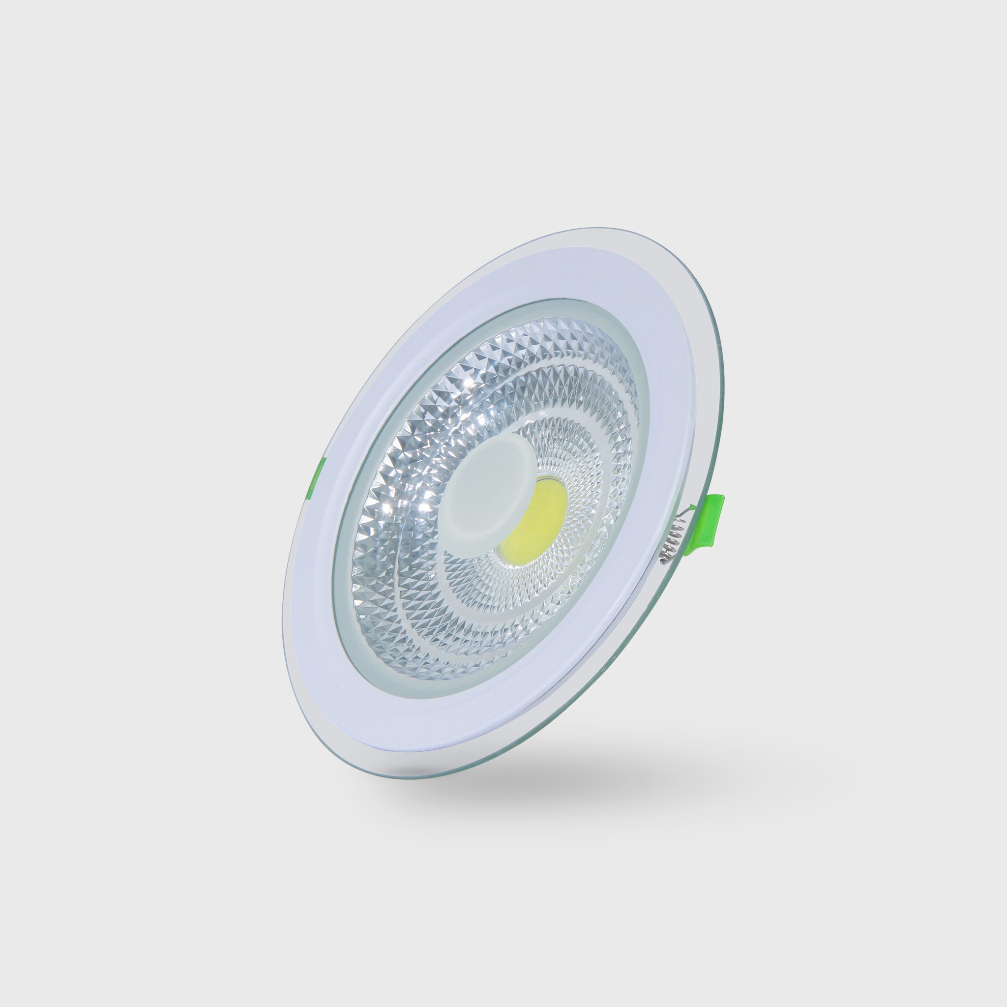 MS-21605 COB Glass Panel Light-Round 15W WH